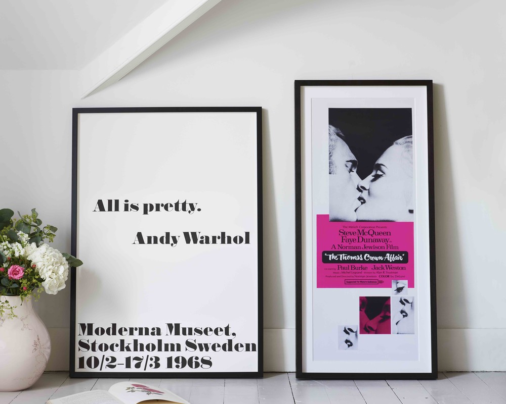 all is pretty by andy warhol left the thomas crown affair by cinema greats right